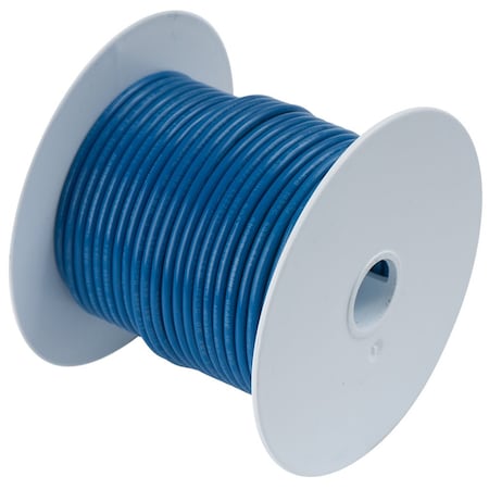 Ancor Primary Wire, Marine, 12 AWG, 1C C, Blue, Vinyl, Stranded, 600V, 100 ft. 106110